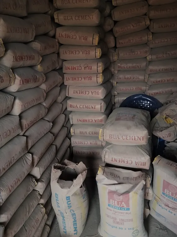 Cement construction material